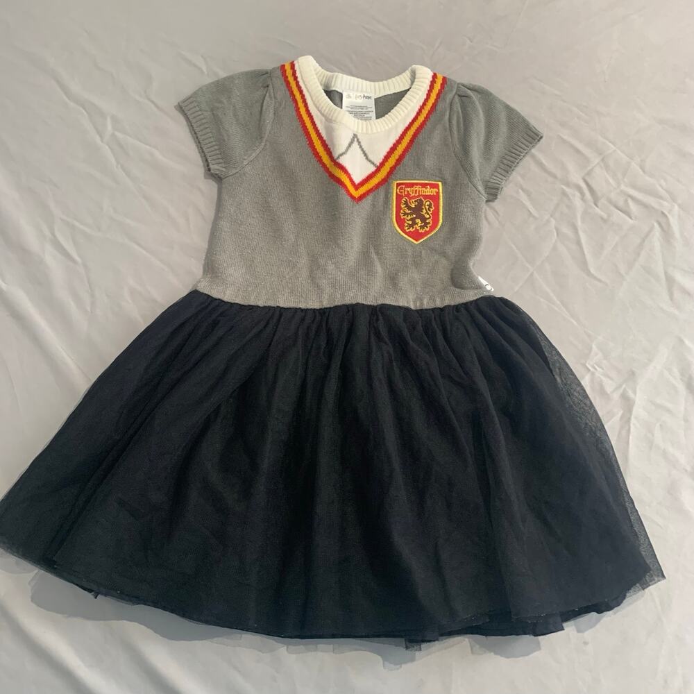 Harry Potter Gryffindor Sweater Dress – Size 4T – Official Wizarding World –